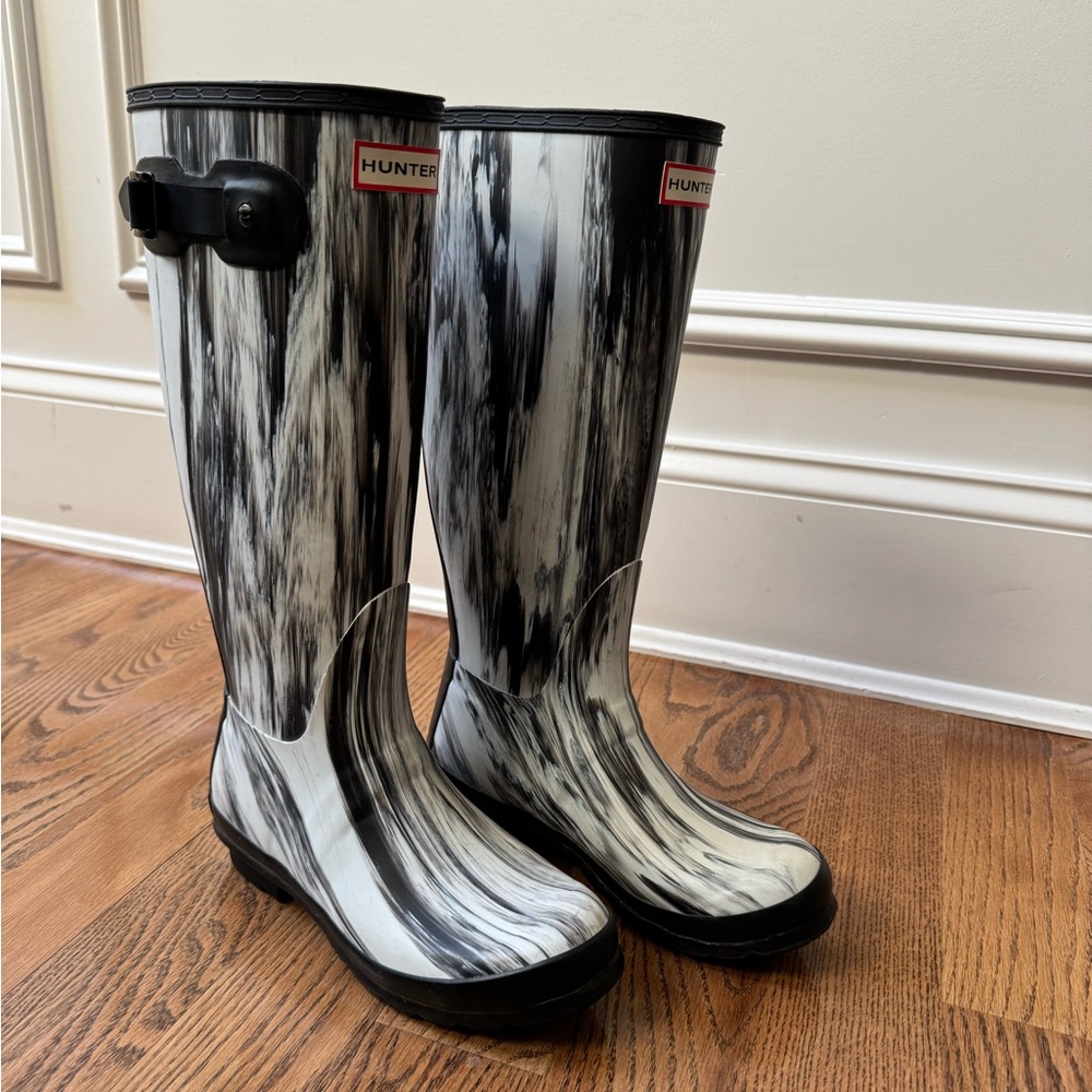 Hunter Monochrome Rain Boots